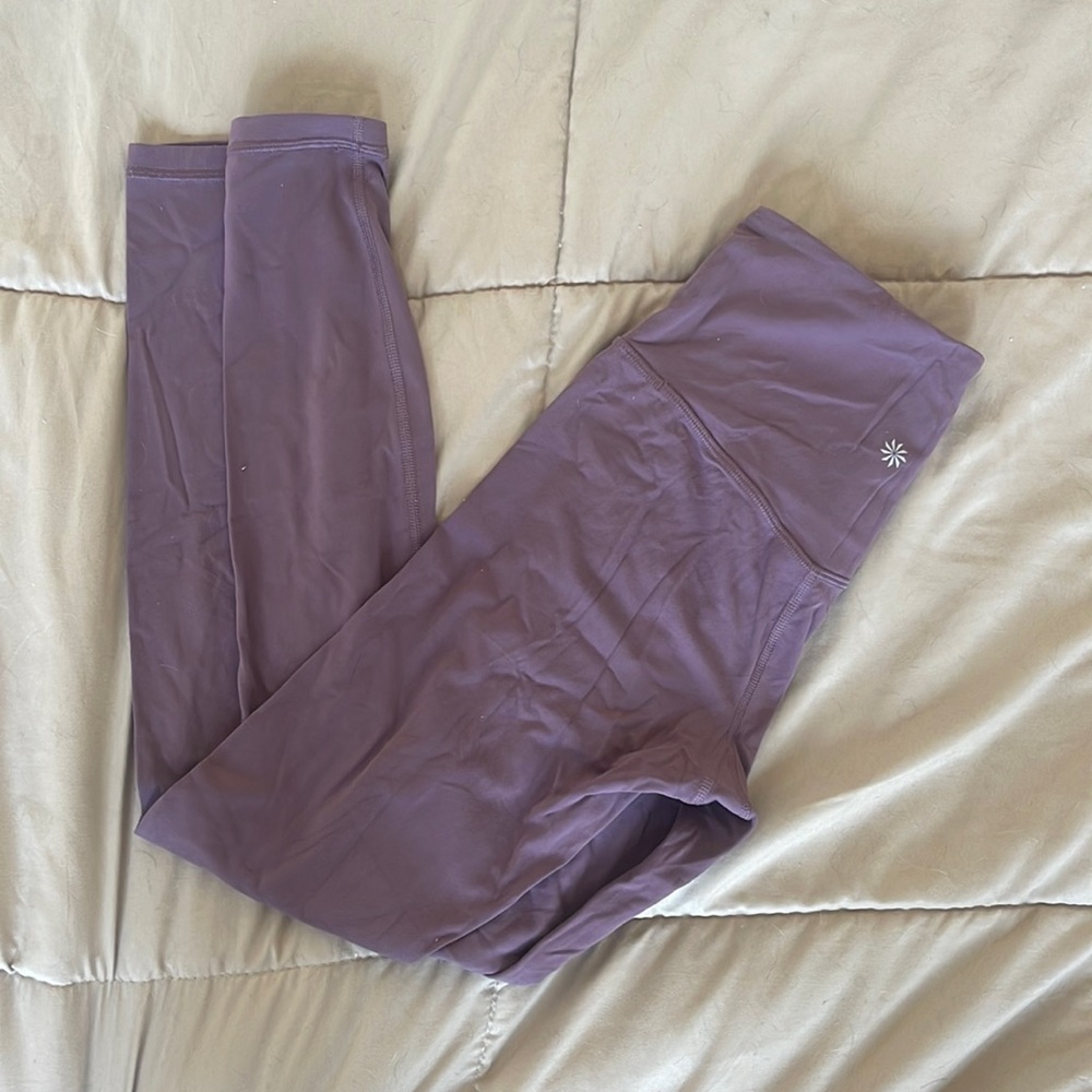 Muted Purple Athleta Ultra High Rise Elation tight XS Tall